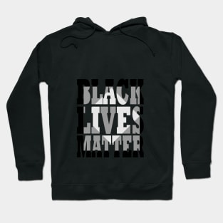 Awesome Design - Black Lives Matter -Typography Hoodie